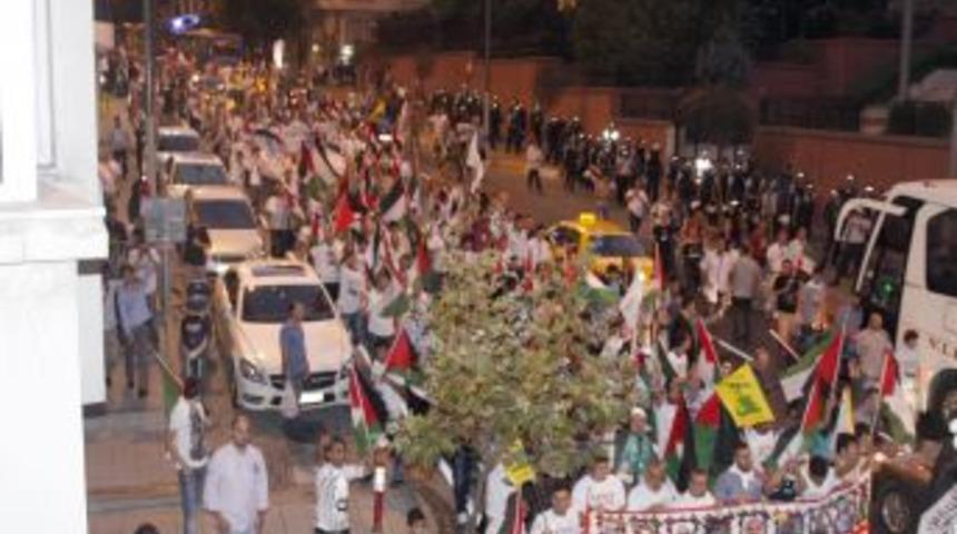 Beşiktaş &ndash; Tel Aviv ma&ccedil;ından &ouml;nce İsrail protestosu