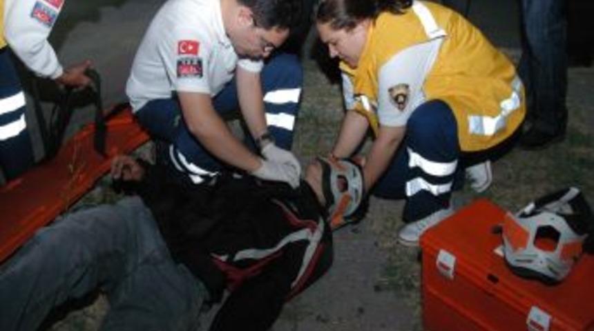 K&uuml;tahya'da kaza: 1 yaralı