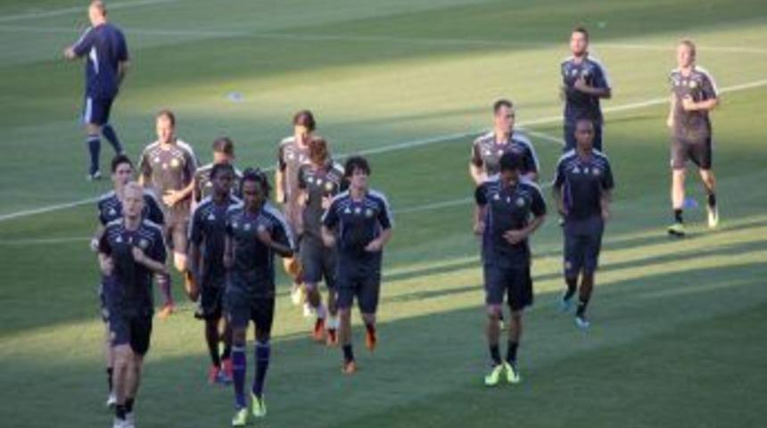 Anderlecht, son antrenmanını yaptı