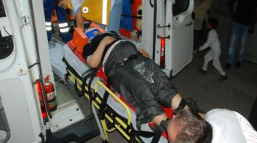 Hamile kadına &ccedil;arpan ara&ccedil; s&uuml;r&uuml;c&uuml;s&uuml; ka&ccedil;mayı tercih etti