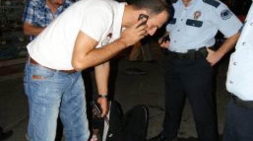 Ev sahibine yakalanan hırsızlık zanlısı 2. kattan atladı