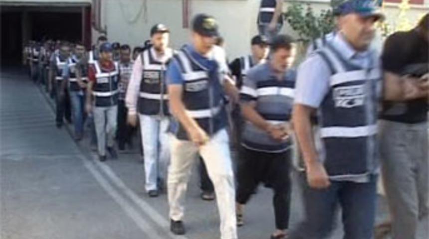 700 polisle operasyon yapıldı, 46 g&ouml;zaltı...