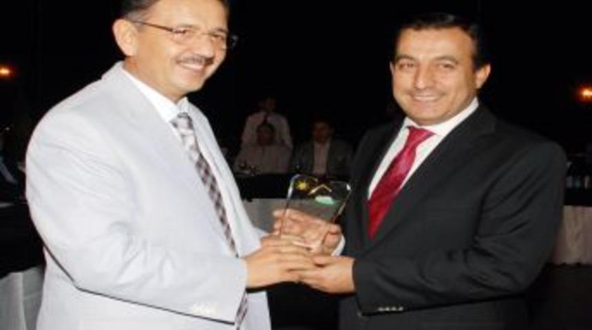 Kayseri B&uuml;y&uuml;kşehir Belediyesi'ne birincilik &ouml;d&uuml;l&uuml;