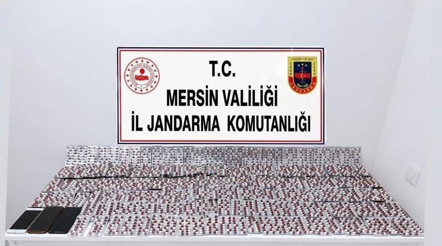 Mersin&rsquo;de uyuşturucu operasyonu: 2 tutuklama