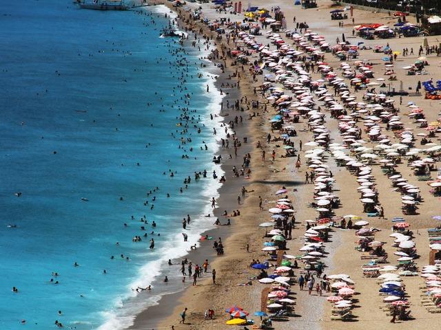 Muğla'ya gelen yabancı turist sayısında y&uuml;zde 6 d&uuml;ş&uuml;ş