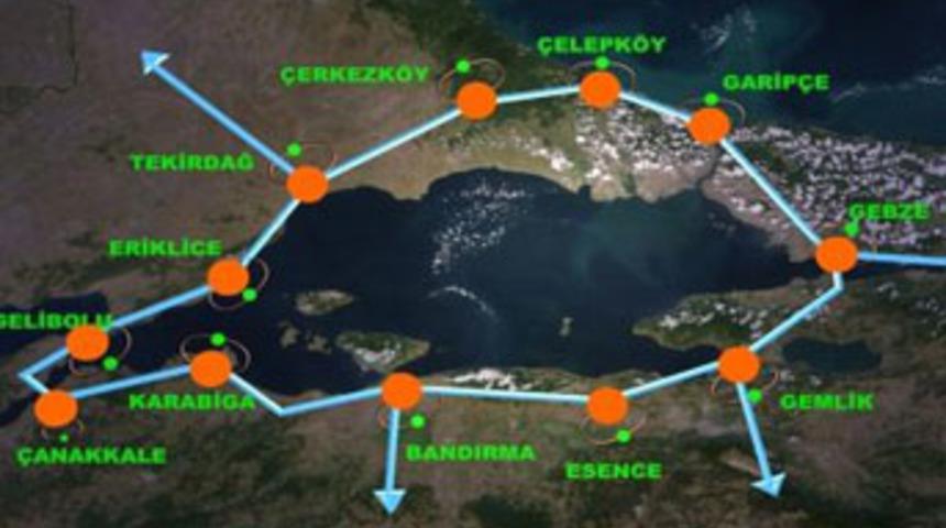 Bir &ccedil;ılgın proje de Marmara i&ccedil;in