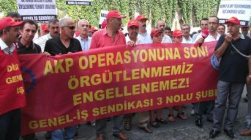 Beyoğlu Belediyesi&rsquo;nde sendika protestosu