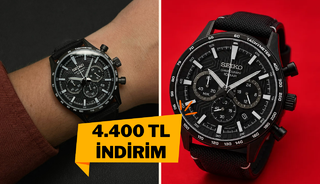 &Ccedil;izilmez safir camı ve su ge&ccedil;irmez: Seiko saat fırsatını ka&ccedil;ırmayın