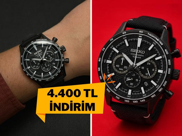 &Ccedil;izilmez safir camı ve su ge&ccedil;irmez: Seiko saat fırsatını ka&ccedil;ırmayın