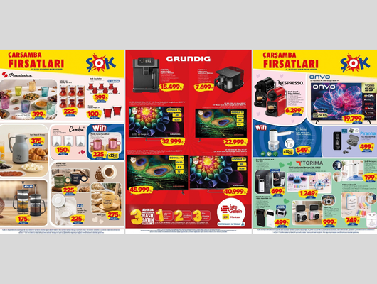 ŞOK'a kahve makinesi geliyor! 23-29 Eyl&uuml;l 2026 ŞOK Akt&uuml;el Kataloğu
