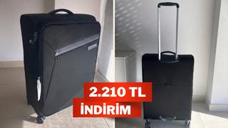 Son dakika: Şık, hafif ve g&uuml;venli: Samsonite valizde indirim başladı
