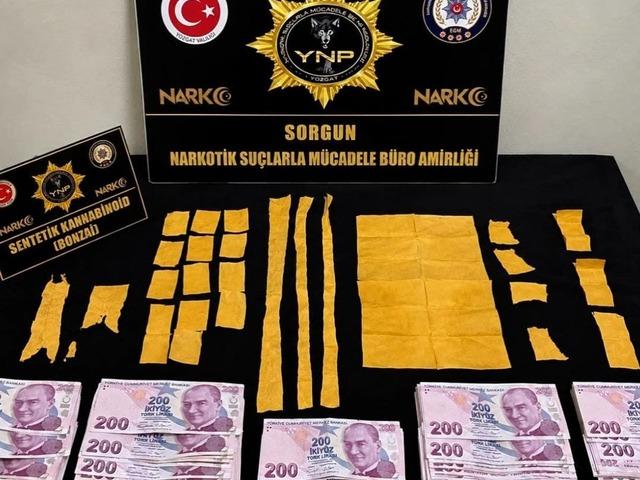 Yozgat&rsquo;taki uyuşturucu operasyonunda 1 kişi tutuklandı