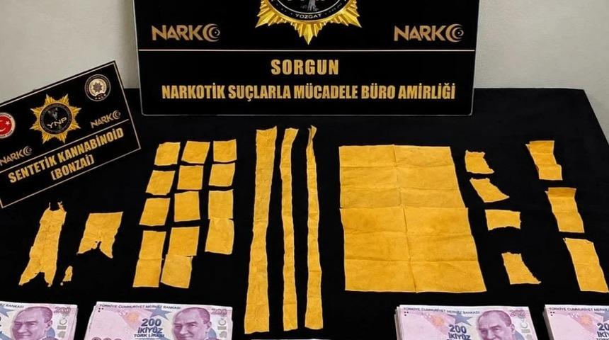 Yozgat&rsquo;taki uyuşturucu operasyonunda 1 kişi tutuklandı