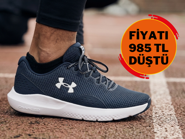 Adımlarınıza g&uuml;&ccedil; katan tasarım: Under Armour ayakkabıda fırsat var
