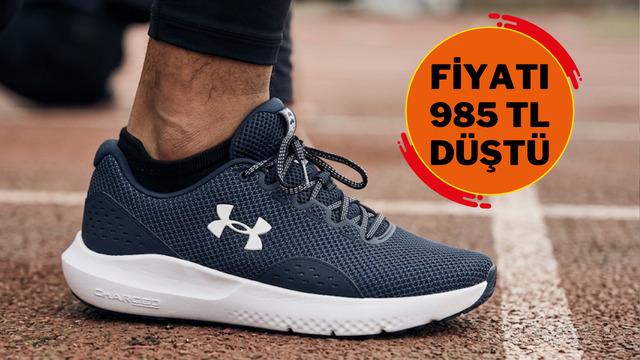 Konfor ve performans bir arada: Under Armour Charged Surge 4 indirimi başladı
