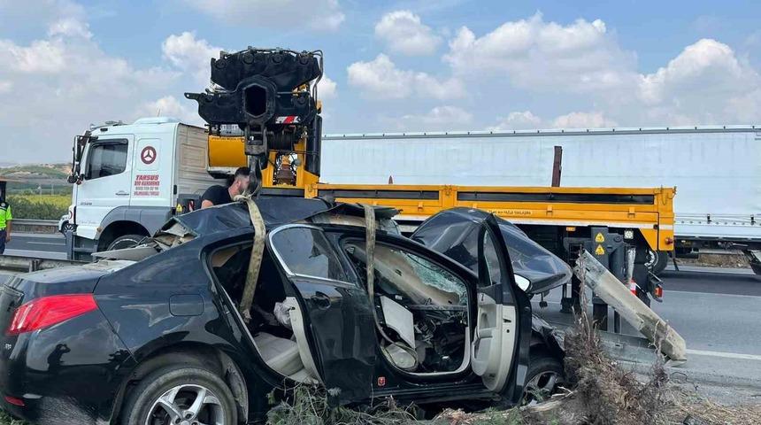 Tarsus&rsquo;ta trafik kazası, 1 &ouml;l&uuml;