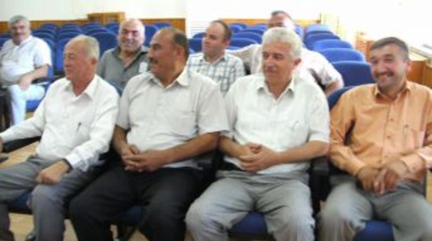 Erbaa Emniyet M&uuml;d&uuml;r&uuml; Kılı&ccedil;, muhtarları dinledi