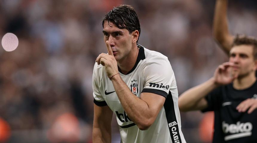 Beşiktaş'a Vlahovic'ten korkutan haber! O ma&ccedil;larda yok...
