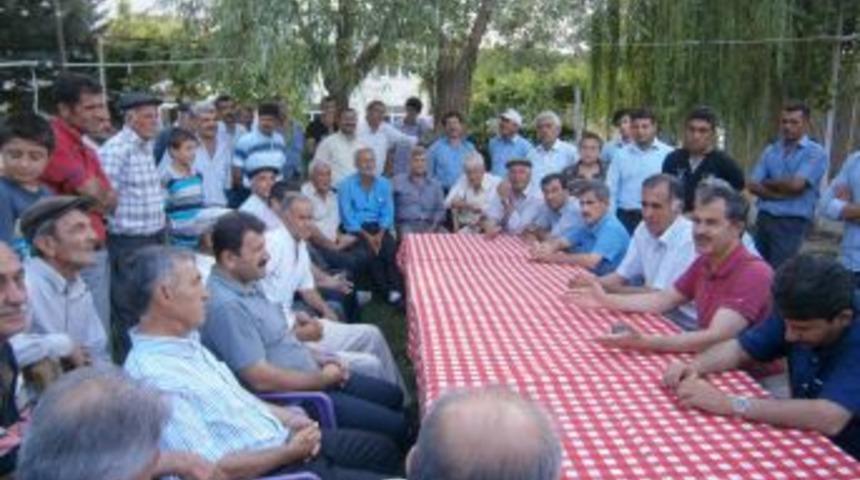 Milletvekili Erdoğan beldelerde incelemelerde bulundu