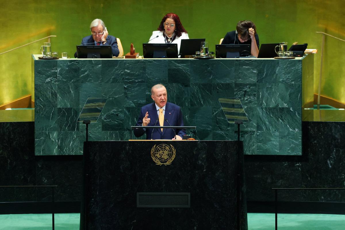 Cumhurbaşkanı Erdoğan dan BM Genel Kurulu nda tarihi mesajlar: "Dünya 5 ten büyüktür" 4