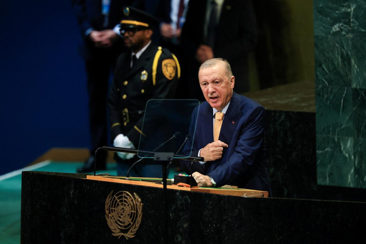 Cumhurbaşkanı Erdoğan dan BM Genel Kurulu nda tarihi mesajlar: "Dünya 5 ten büyüktür" 7