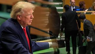 Trump'ın konuşması K&uuml;ba heyetini kızdırdı