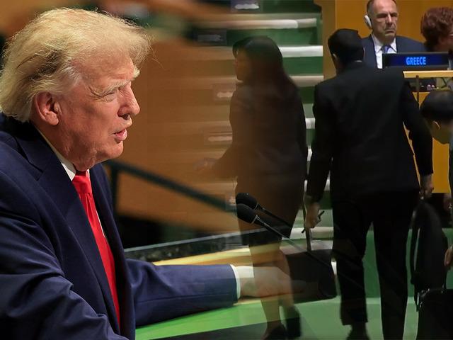 Trump'ın konuşması K&uuml;ba heyetini kızdırdı
