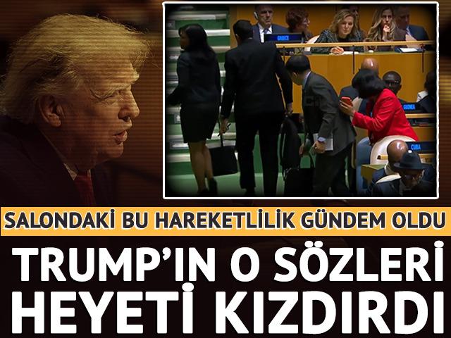 Trump'ın o ifadeleri K&uuml;ba heyetini kızdırdı! BM Genel Kurulu'nda g&uuml;ndem olan anlar