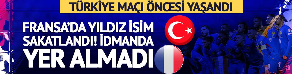 Fransa&rsquo;da Mbappe endişesi! T&uuml;rkiye ma&ccedil;ı &ouml;ncesi yaşandı