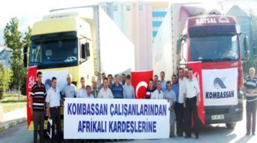 Kombassan’dan Afrika’ya yardım eli