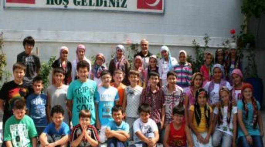 Fevzidede Cami Kuran kursu öğrencilerinden Somali'ye yardım