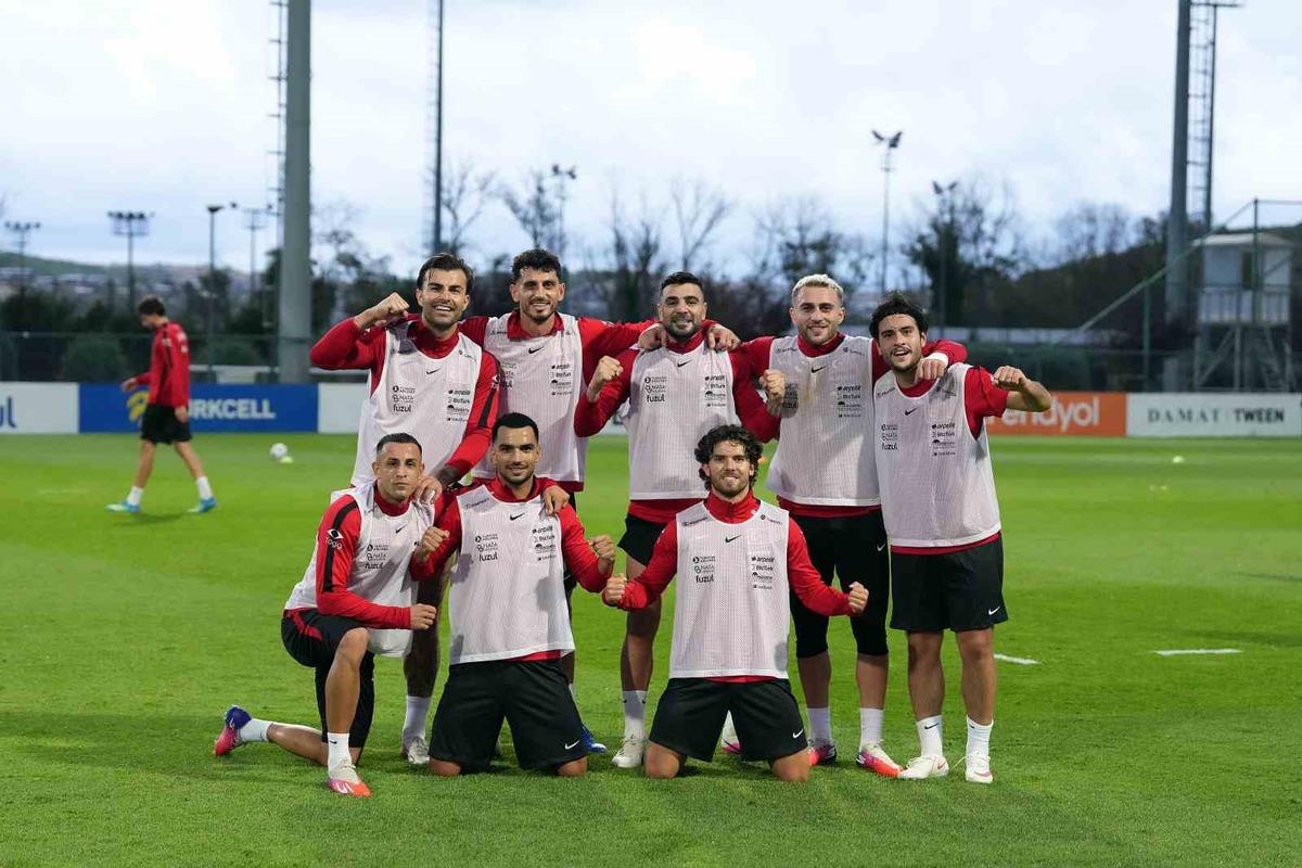 A Milli Takım, Fransa maçının hazırlıklarını sürdürdü 2