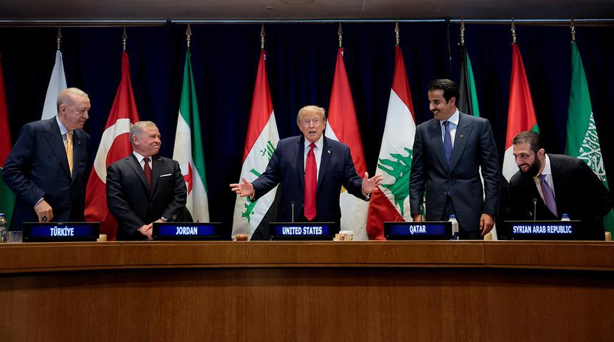 ABD Başkanı Trump: "Cumhurbaşkanı Erdoğan &ccedil;ok &ccedil;etin biri ve benim dostum"