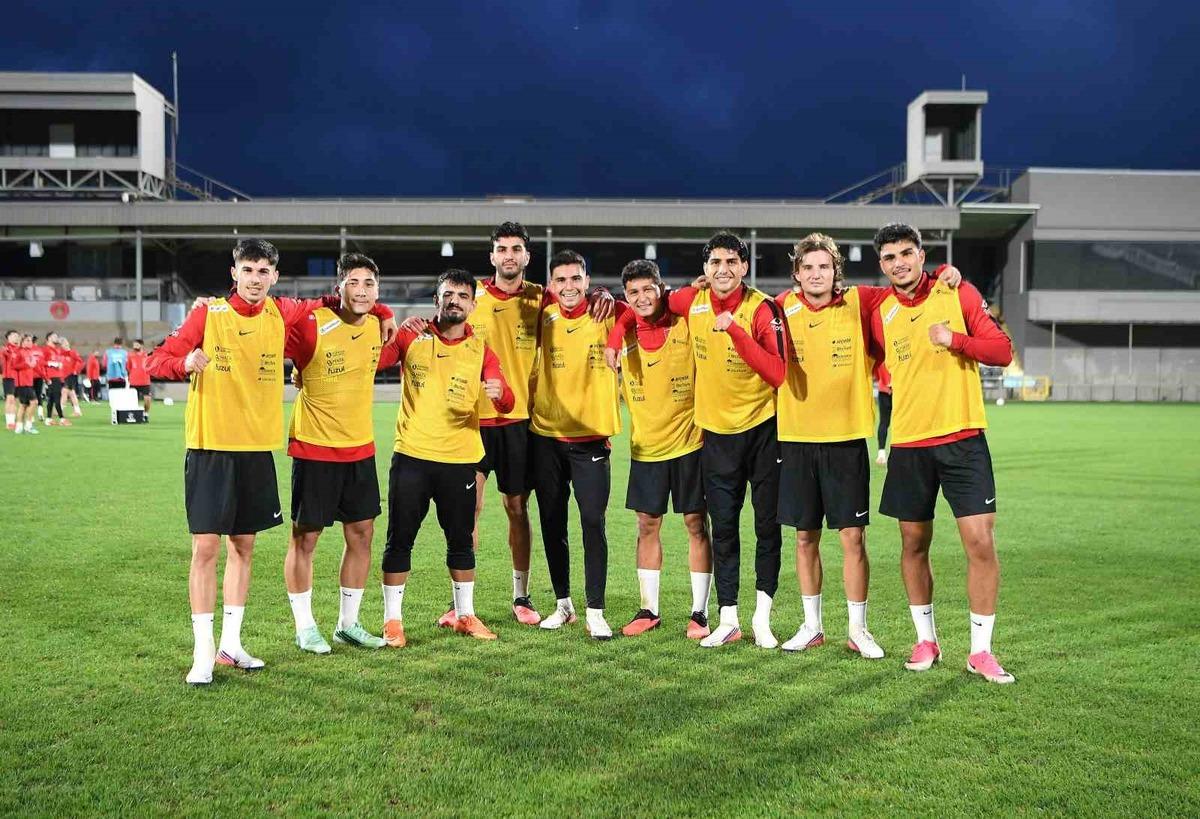 Ümit Milli Takım, Ukrayna maçının hazırlıklarını sürdürdü 1
