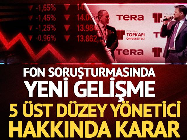 Fon soruşturmasında 5 kişi tutuklandı