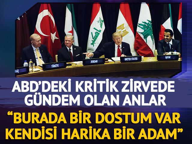 ABD Başkanı Trump: "Cumhurbaşkanı Erdoğan harika bir adamdır"