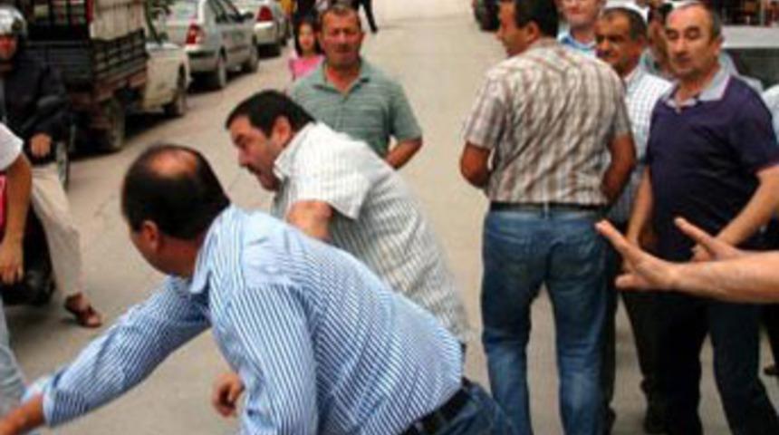 Trafikte yol vermeme kavgası