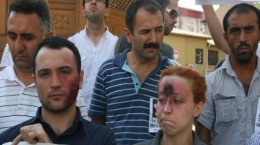 Atanamayan &ouml;ğretmenler, sokakta hesap yaptı, g&ouml;rev istedi