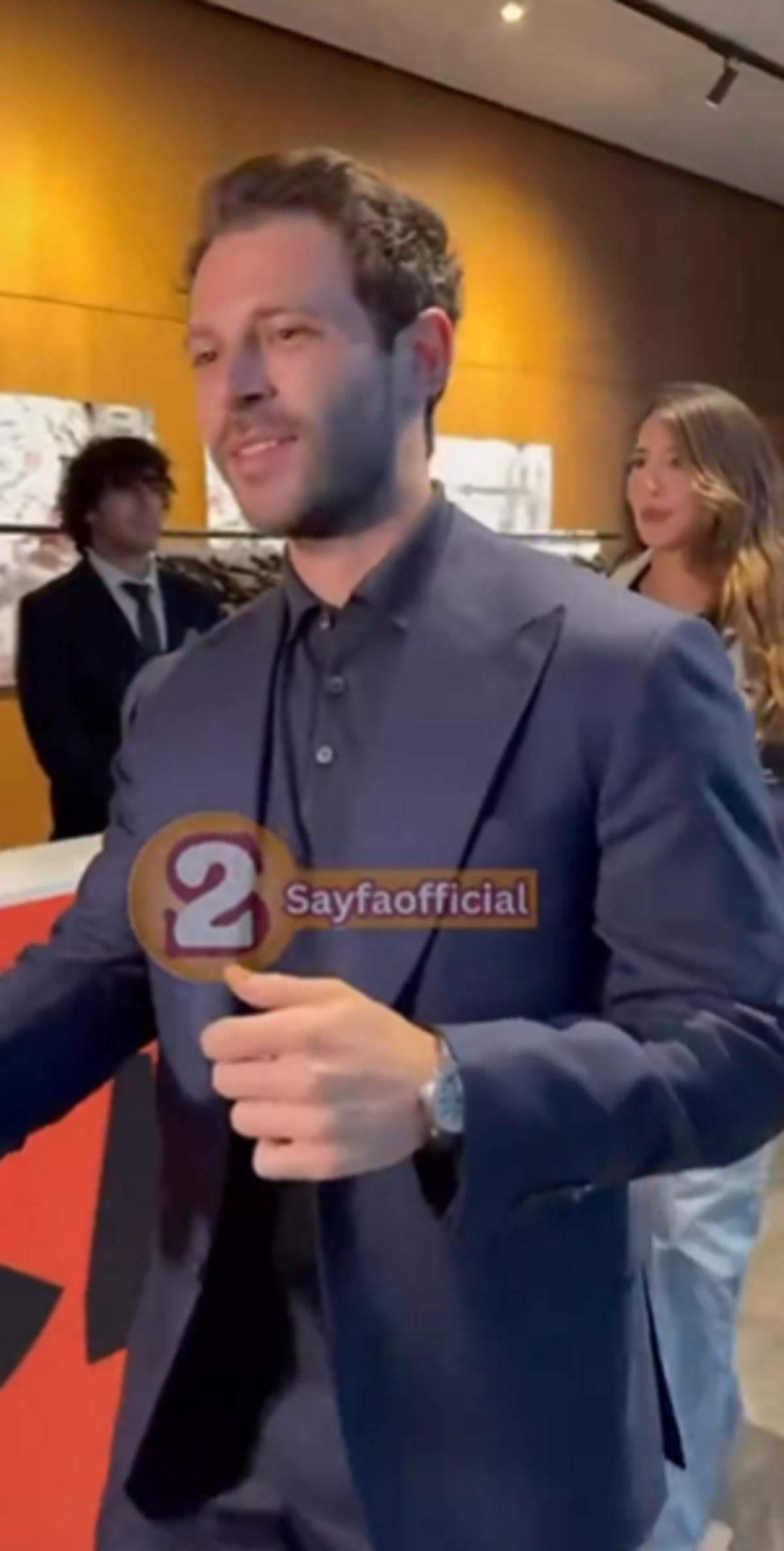 Hakan Sabancı yine yalnız değildi! İspanyol model ile böyle görüntülendi 1