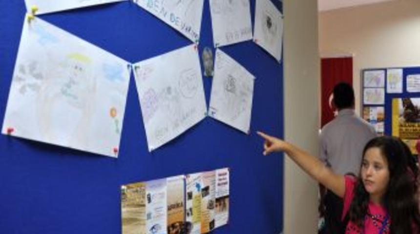 Bilgi Evi &ouml;ğrencilerinden &ouml;rnek davranış