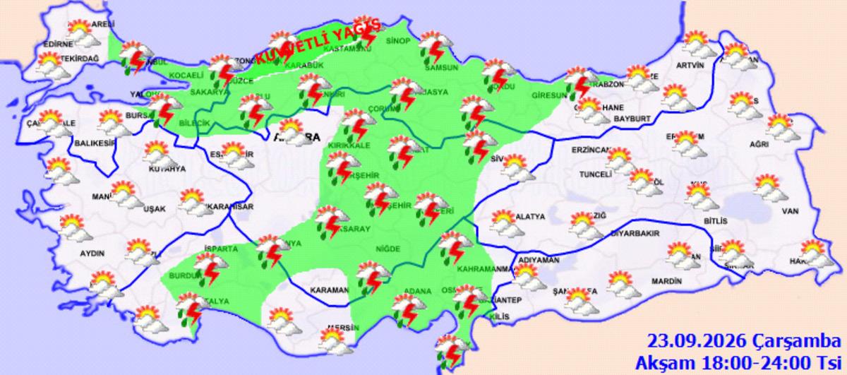 Meteoroloji’den İstanbul dahil 14 il için uyarı: Saat saat açıkladı! Fırtına ve kuvvetli sağanak geliyor 3