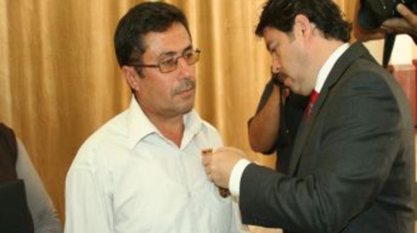 Fethiyeli şehidin ailesine Devlet &Ouml;v&uuml;n&ccedil; Madalyası verildi