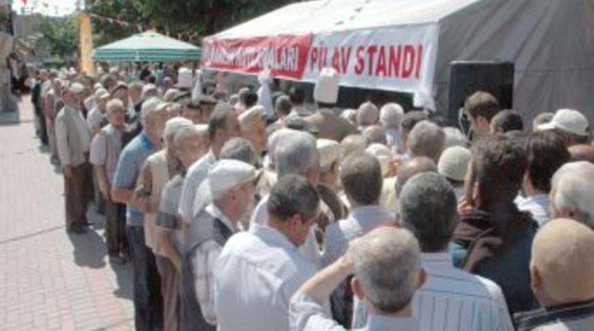 5 bin kişi Ahi Pilavı yedi