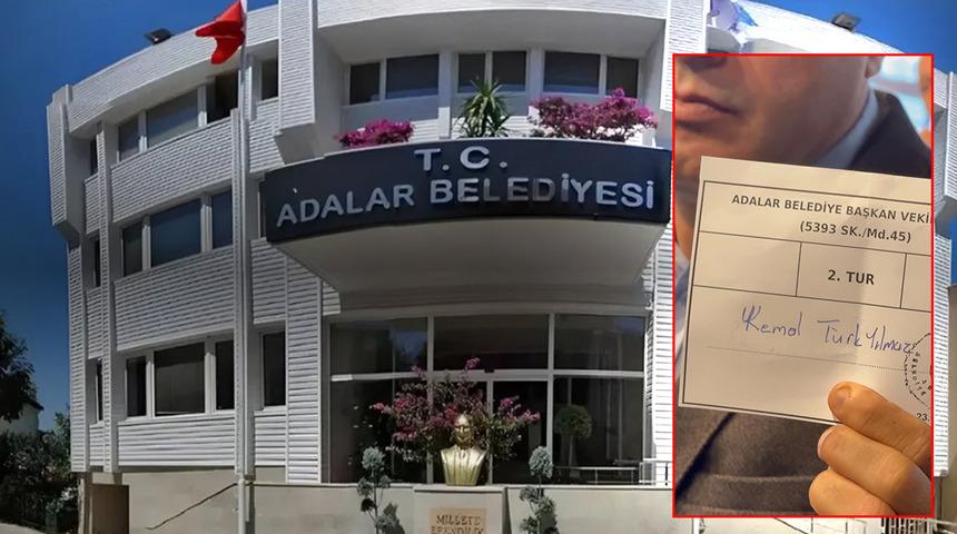 Adalar Belediyesi CHP'den AK Parti'ye ge&ccedil;ti! İkinci turda dikkat &ccedil;eken gelişme: 'K' yerine 'W' yazınca...