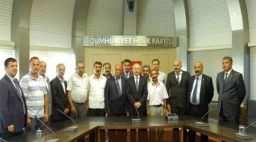 Muhtarlar, Kılı&ccedil;daroğlu'nu ziyaret etti