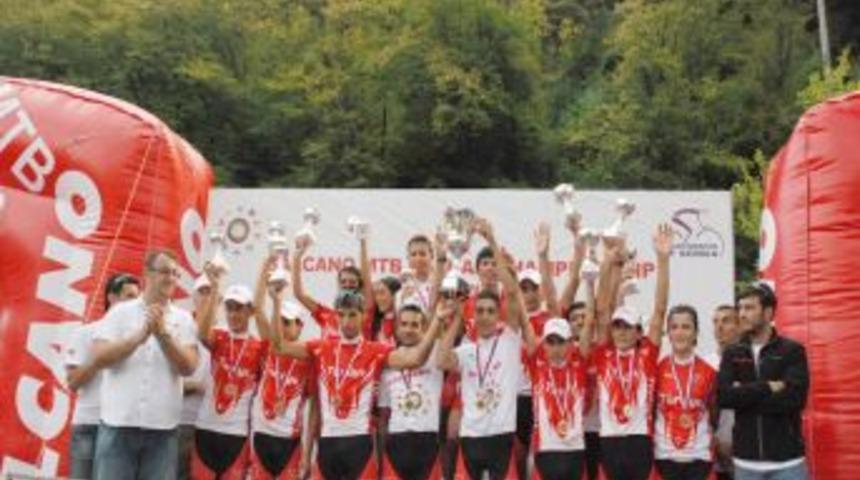Dağ Bisikleti&rsquo;nde T&uuml;rk takımı Balkan şampiyonu oldu