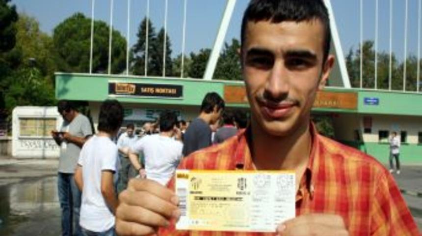 Bursa'da Beşiktaş maçı biletlerine yoğun ilgi