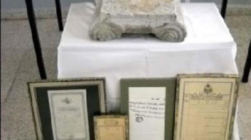 Hacze gidilen evde tarihi eser bulundu