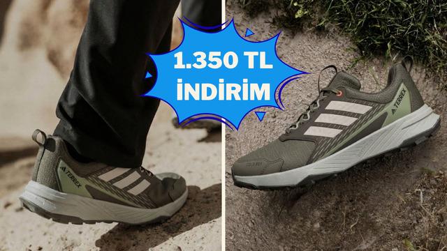 Zorlu hava koşullarına meydan okuyan Adidas Terrex Tracefinder 2 indirimde!