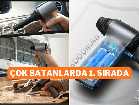 Kompakt tasarım ve y&uuml;ksek g&uuml;&ccedil;: Minesk Turbo Jet Fan indirimde